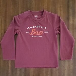 G.H. Bass & Co. Boys Long Sleeve Tee - Size 6
